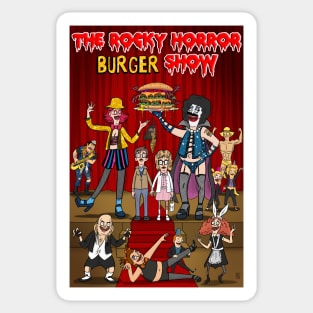 The Rocky Horror Burger Show Sticker